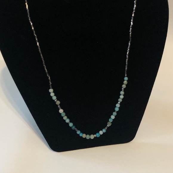 Jasper handmade necklet (necklace + bracelet) - Picture 2 of 4